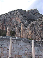 Храм Апполона в Дельфах (Греция)