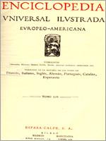 Титульный лист испанской энциклопедии «Enciclopedia Universal Ilustrada Europeo-Americana» 1928 года издания